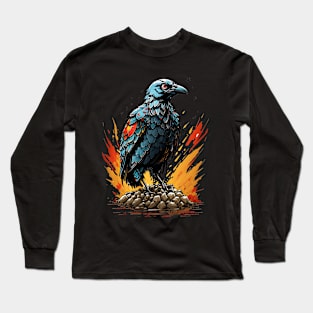 Raven Strong Long Sleeve T-Shirt